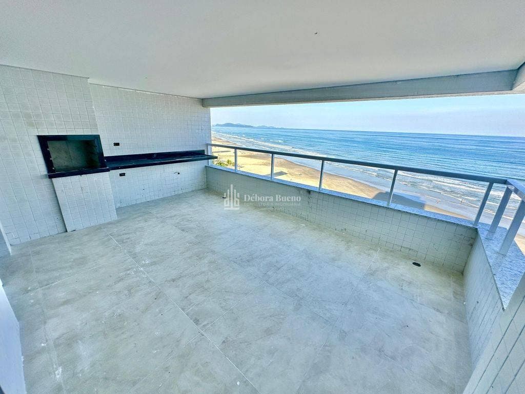 Vista mar Alto Padrão 2 dormitórios lazer completo Varanda Gourmet - Apartamento em Maracanã, Praia Grande - à venda - DEBORA BUENO CONSULTORIA IMOBILIÁRIA