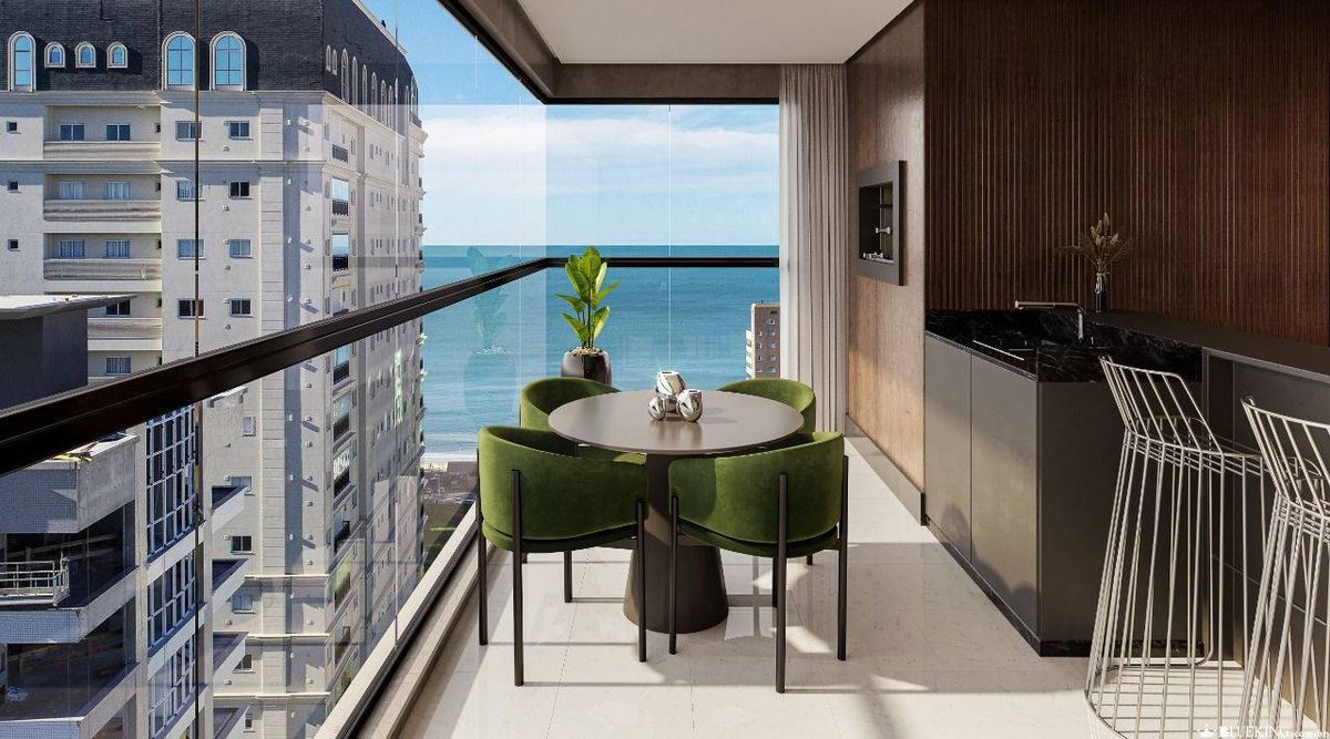 Impéria del mare - apartamentos com 4 suítes na meia praia