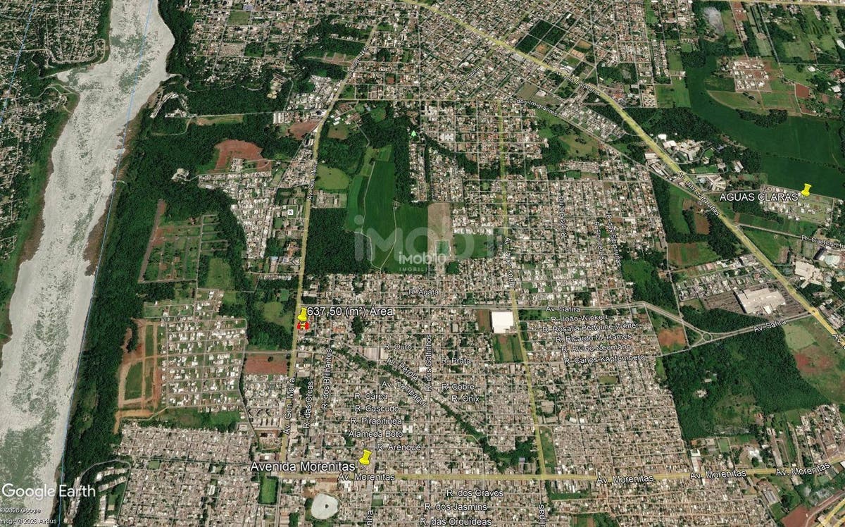 TERRENO PARA VENDA OU ALUGAR (R$6.000,00) NA AVENIDA GENERAL MEIRA EM FOZ DO IGUAÇU - PR