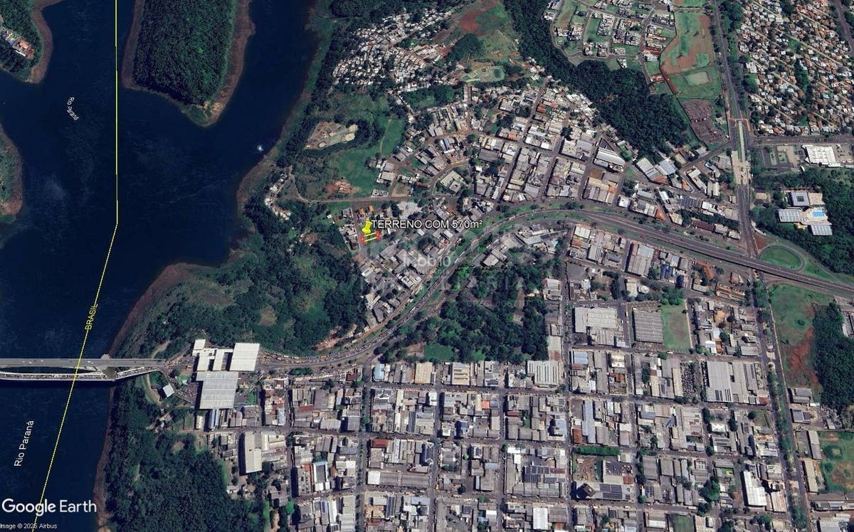 TERRENO A VENDA DE SUB ESQUINA NO JARDIM JUPIRA - FOZ DO IGUAÇU/PR