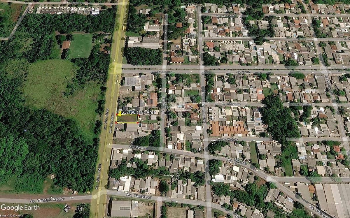 TERRENO PARA VENDA OU ALUGAR (R$6.000,00) NA AVENIDA GENERAL MEIRA EM FOZ DO IGUAÇU - PR