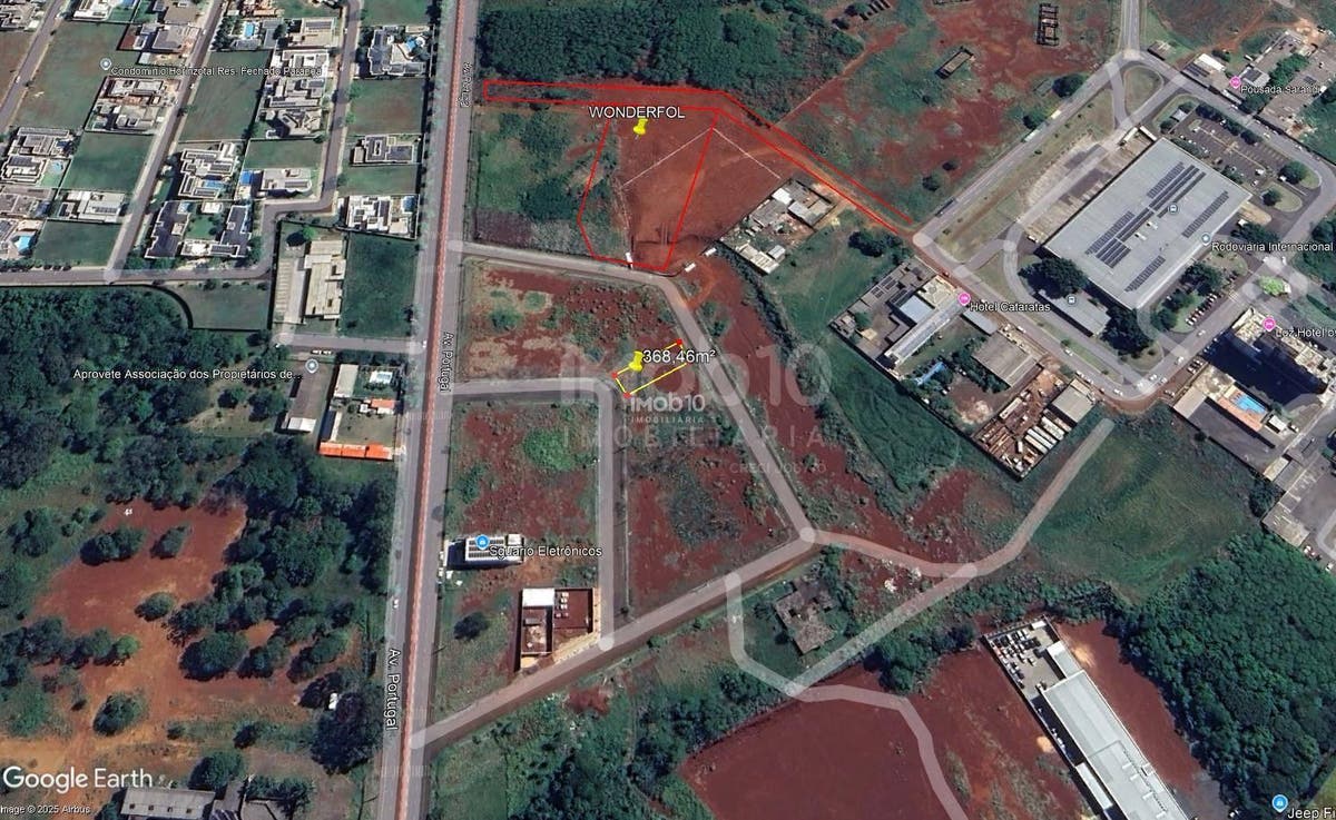 TERRENO A VENDA NO BAIRRO JARDIM ITAMARATY, PRÓXIMO A RODOVIÁRIA DE FOZ DO IGUAÇU - PR
