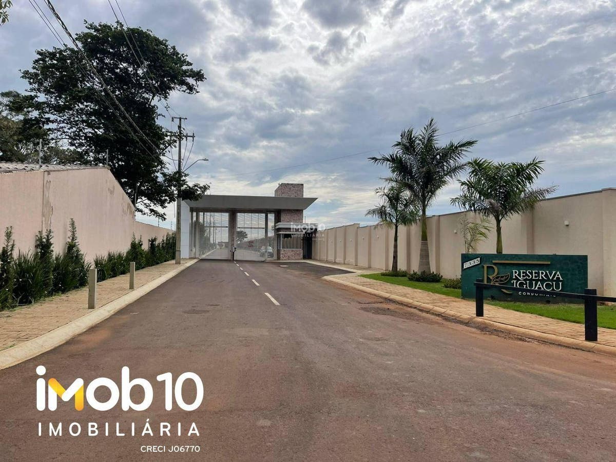 TERRENO A VENDA NO CONDOMÍNIO FECHADO RESERVA IGUAÇU EM FOZ DO IGUAÇU - PR