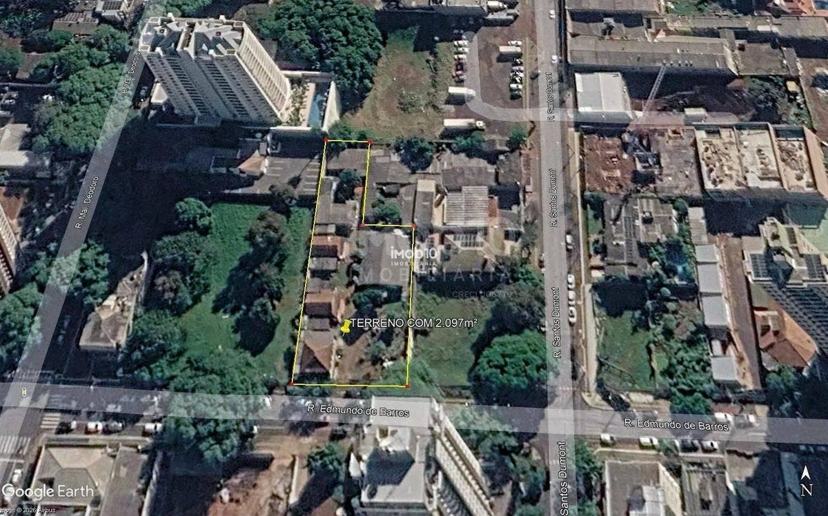 TERRENO A VENDA COM 2.097 m² NO CENTRO DE FOZ DO IGUAÇU - PR