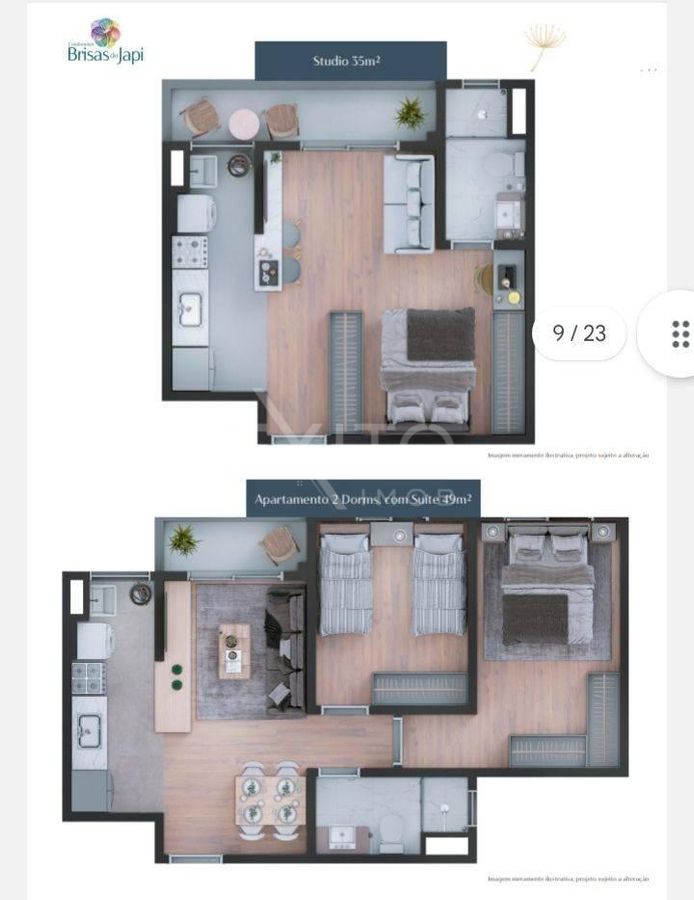 Apartamento, 2 quartos, 49 m² - Foto 27