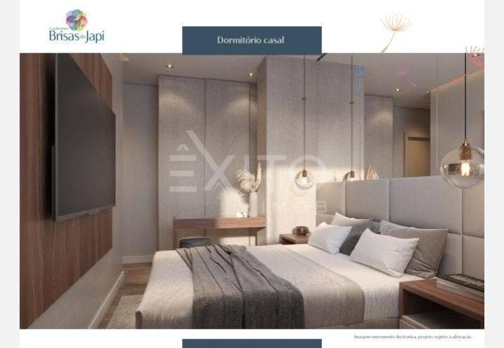 Apartamento, 2 quartos, 52 m² - Foto 2