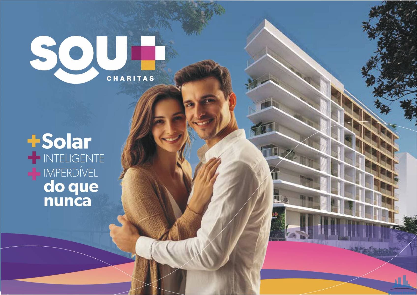 Sou+ Charitas Niterói - Studios e Apartamentos Frente Mar - Apartamento em Charitas, Niterói - Siciliano Imóveis