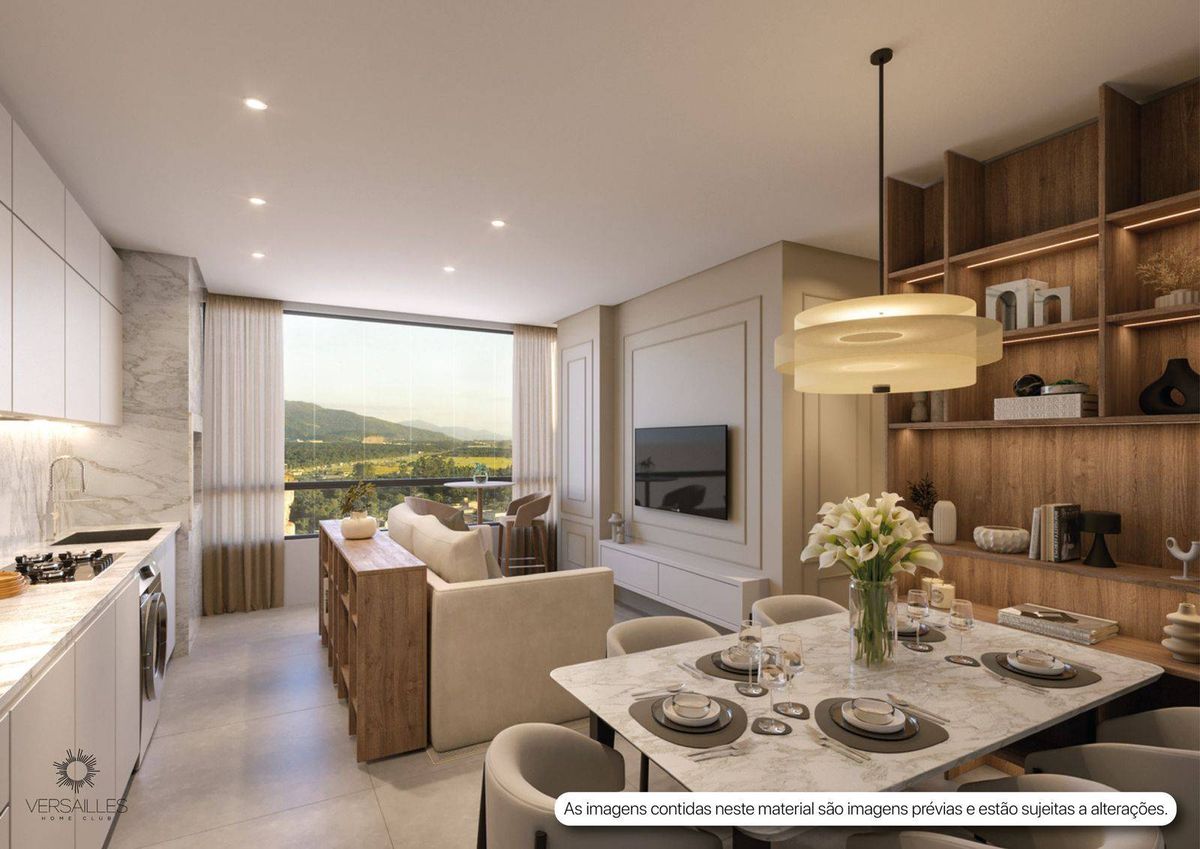 Versailles home club - apartamentos com suítes no morretes
