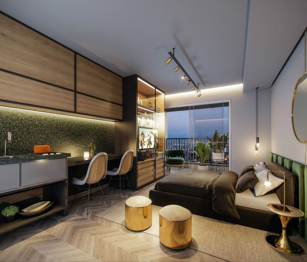 Apartamento, 1 quarto, 46 m² - Foto 7