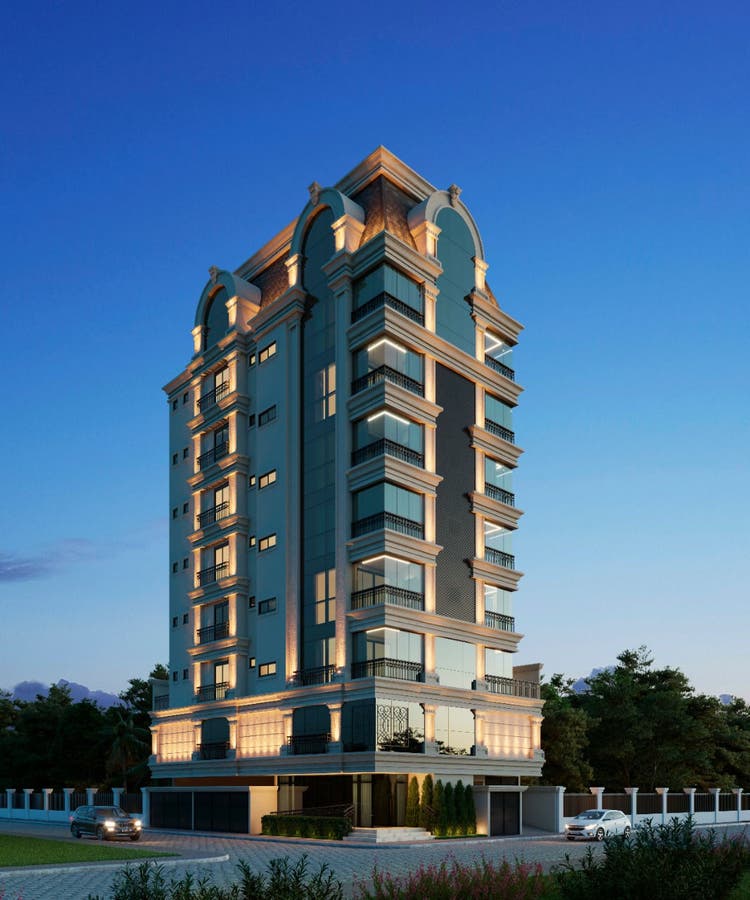 Apto 2 dormitórios (2 suítes) — Ruffino, Itapema/SC - Apartamento em Meia Praia, Itapema - à venda - Portal Imóveis Itapema