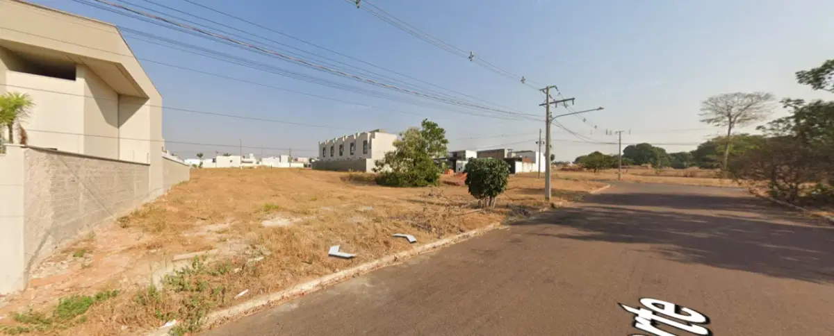 Terreno lote 99 - Vista da Rua
