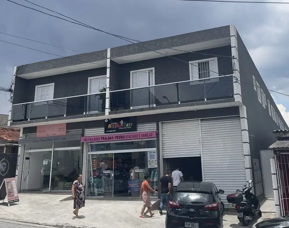 Fachada do prédio de renda