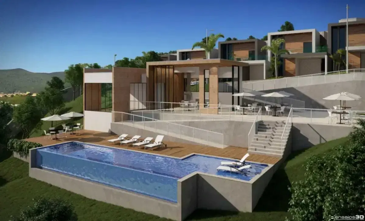 Casa com 3 suítes e 180 m² em condomínio fechado no Jardim Vitória - Casa de Condomínio em Jardim Vitória V, Poços de Caldas - para locação e à venda - Grupo G3 Investhouse Ltda