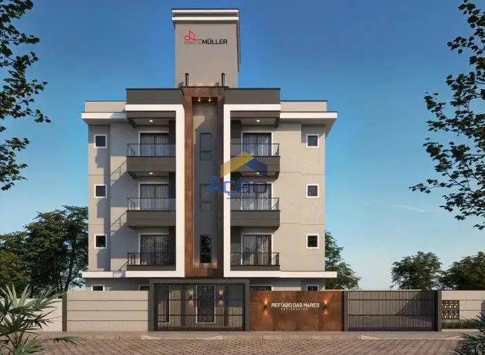 Lançamento em Navegantes - Apartamento na Planta com 1 Suíte + 1 Dormitório - Apartamento em Meia Praia, Navegantes - à venda - Ação Imoveis LTDA