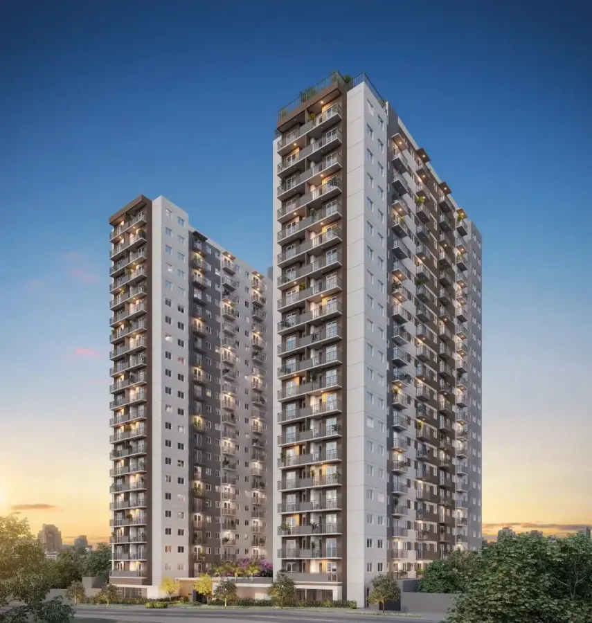 Solaris Jardim Guedala | Construtora Engelux | Lançamento | 38 metros | 02 dormitórios com varanda | sem vaga - Apartamento em Caxingui, São Paulo - à venda - SEGUNDO IMÓVEL
