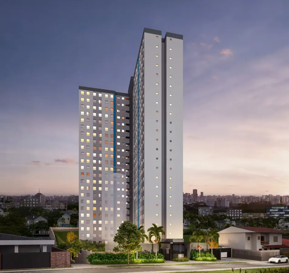 Longitude Estação Guaianases | Longitude Incorporadora | 27 metros | 01 dormitório | office com varanda | sem vaga - Studios em São Paulo em Vila Marilena, São Paulo - à venda - SEGUNDO IMÓVEL