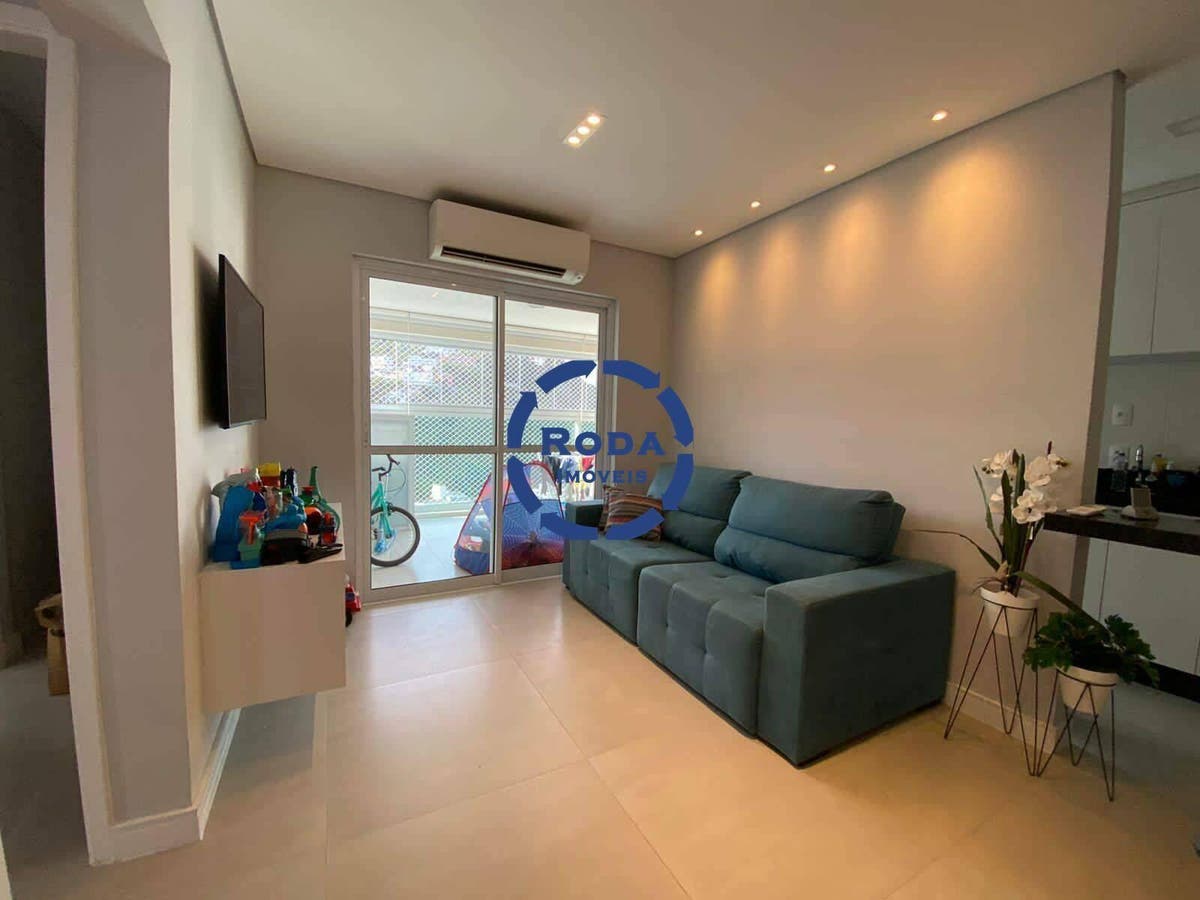 Apartamento com Varanda Gourmet e Lazer Completo na Quadra da Praia ? José Menino, Santos - Apartamento em José Menino, Santos - para locação - A.AYRES IMÓVEIS LTDA
