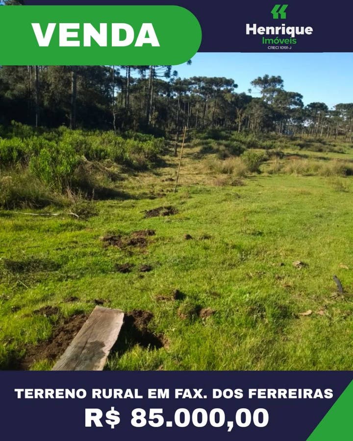 Lote/Terreno, Zona Rural - Pinhão - Lote/Terreno em Zona Rural, Pinhão - à venda - Henrique soluções e produtos imobiliários