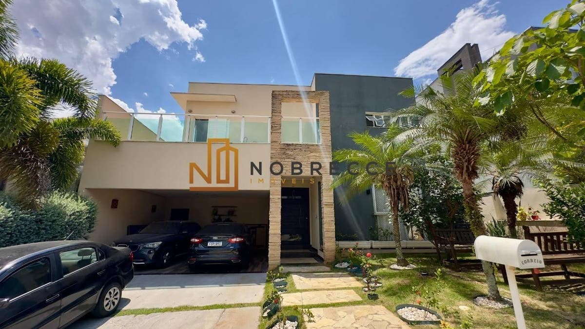 Belíssimo sobrado à venda, Jardim Residencial Helvétia Park I, em Indaiatuba/SP. - Casa de Alto Padrão em Jardim Santa Rita, Indaiatuba - para locação e à venda - Nobrecce Imóveis
