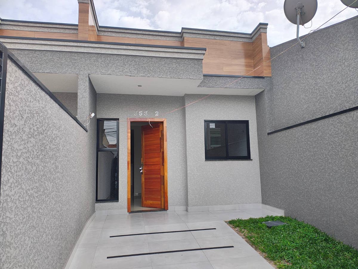 Casa Nova Bairro Novo B Sítio Cercado ( Financia Minha Casa, Minha Vida) - Casa Geminada em Sítio Cercado, Curitiba - à venda - Camargo Group Imobiliária Ltda