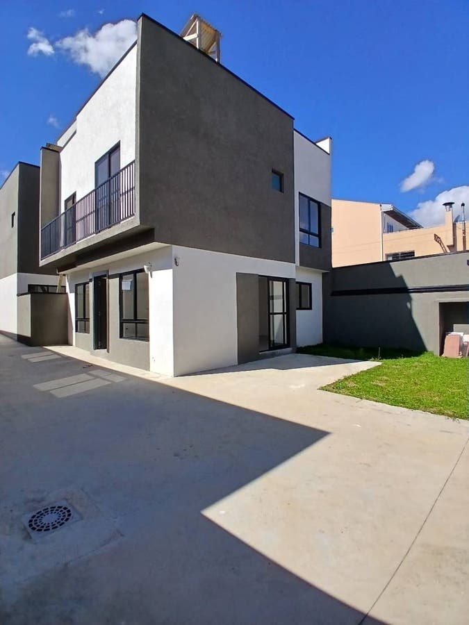 Venda Sobrado em Condomínio com terraço no Xaxim Curitiba Pr - Sobrado em Xaxim, Curitiba - à venda - BlueHouse