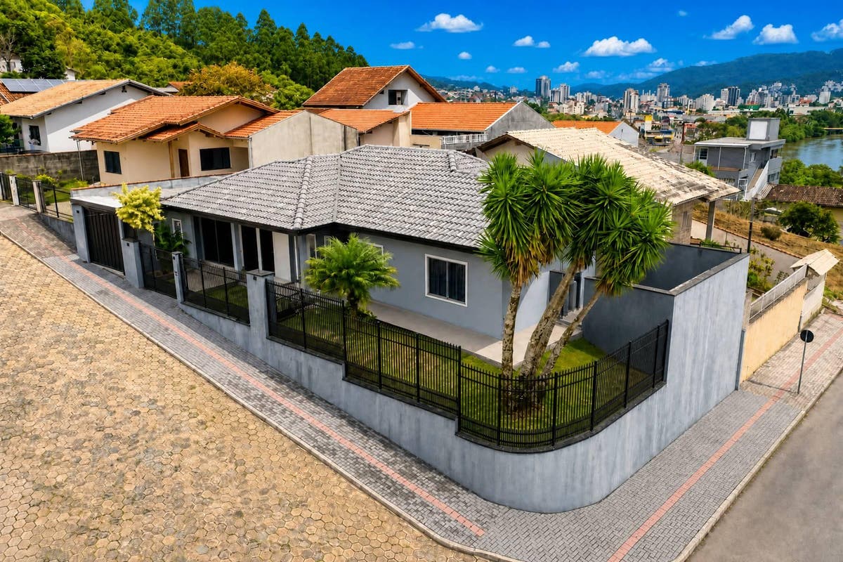 Casa de Alvenaria - Venda - 04 dormitórios - 218m2 - Semi Mobiliada - Taboão - Rio do Sul - Casa em Taboão, Rio do Sul - à venda - Cifra Imóveis e Empreendimentos Imobiliários