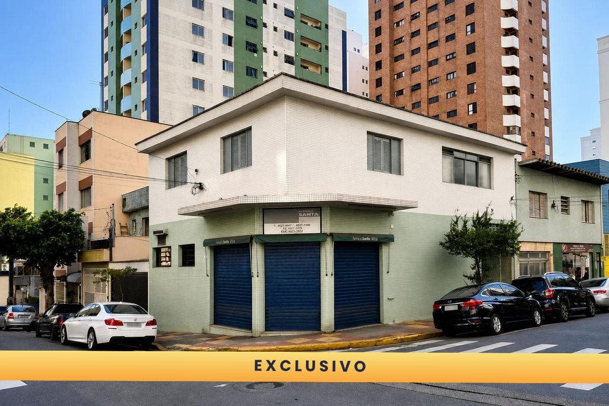 Salão Comercial de Esquina 110 m². Localização estratégica para quem precisa ser visto! - Loja em Santo Antônio, São Caetano do Sul - para locação - YVY-in Inteligência Imobiliária Ltda