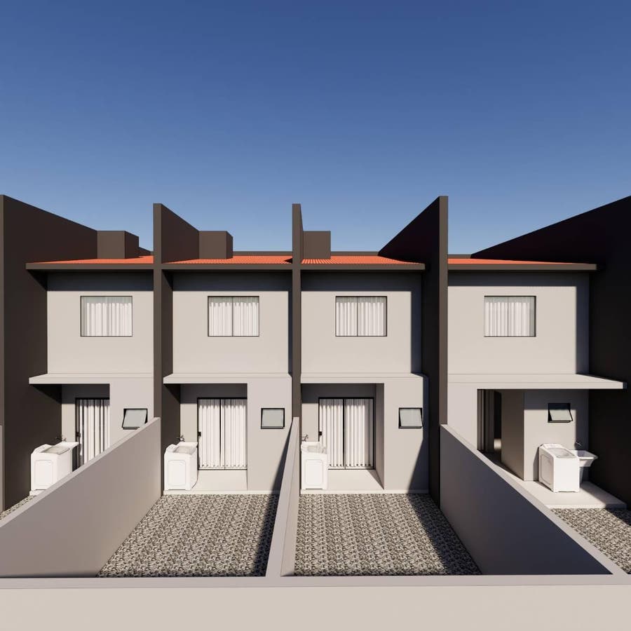Sobrado no bairro Aventureiro - Casa Geminada em Aventureiro, Joinville - à venda - A6 Imóveis