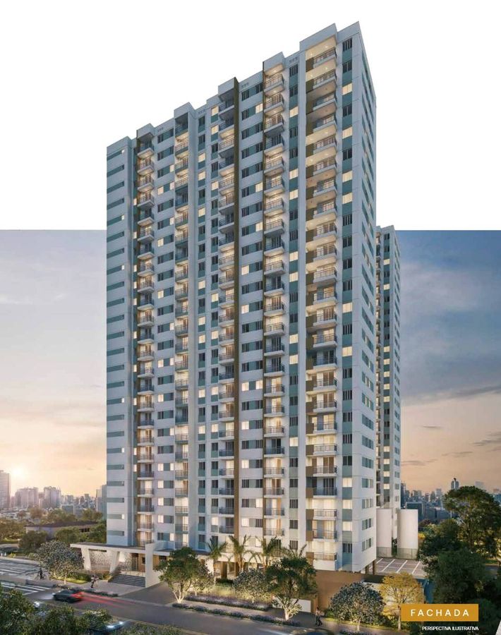 Mérito Ipiranga | Construtora Cury | Lançamento | 37 metros | 02 dormitórios com varanda | sem vaga - Apartamento em Ipiranga, São Paulo - à venda - SEGUNDO IMÓVEL