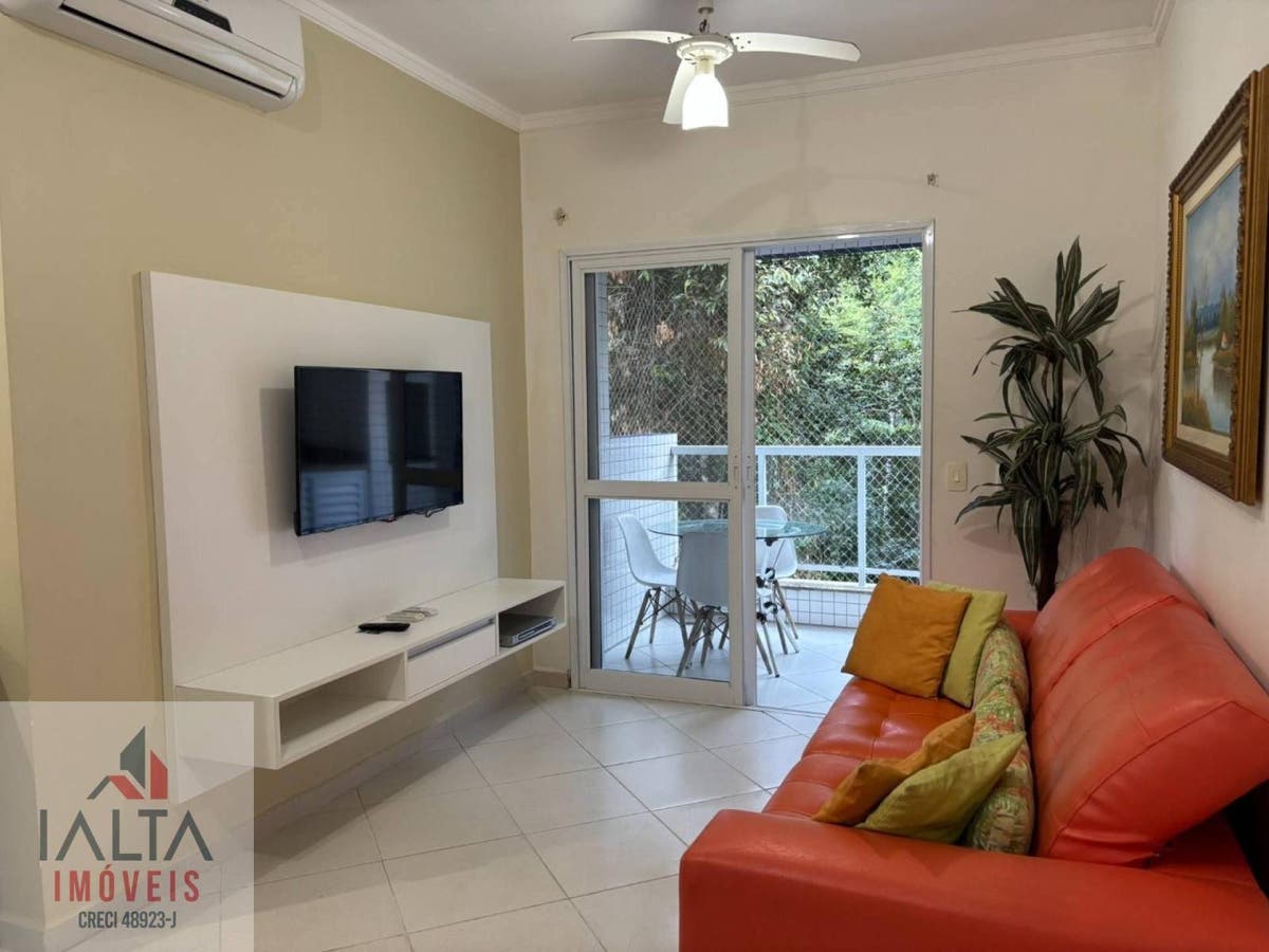 Apartamento Mobiliado com 2 Dormitórios e Vista para a Mata a 225m da Praia - Apartamento em Praia Grande, Ubatuba - à venda - IALTA IMOVEIS LTDA