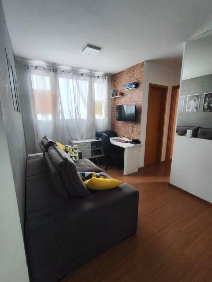 Lindo Apartamento 2 Quartos Parque Maracanã em Contagem - Apartamento em Parque Maracanã, Contagem - à venda - Via M Empreendimentos Imobiliários Ltda