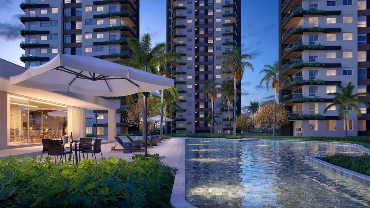 Apartamento com 3 quartos, 2 vagas