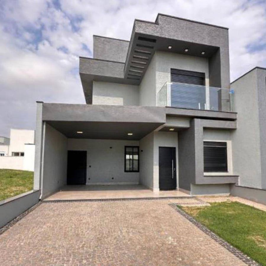 Casa à venda Paulínia Terras da Estância 3 suítes 2 vagas 173 m² - Casa de Condomínio em Vila Monte Alegre, Paulínia - à venda - Oliveira&Jarddim Assessoria Imobiliária