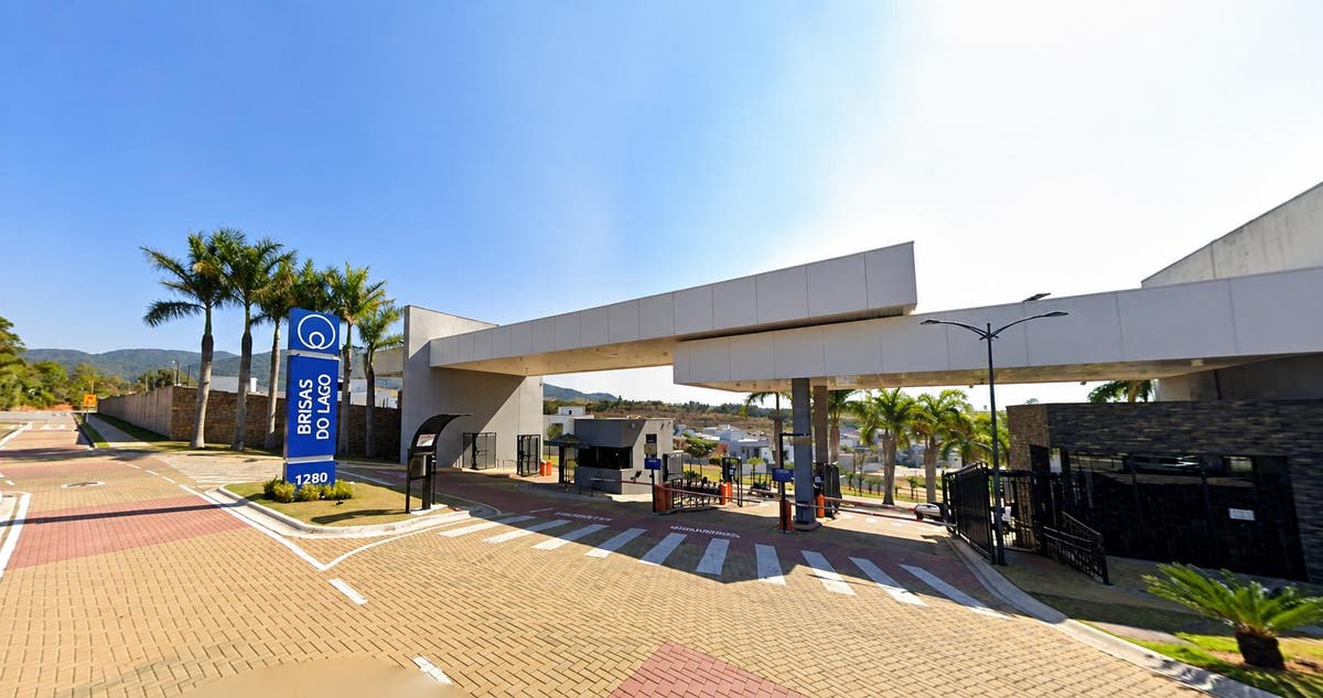 Fachada do condomínio