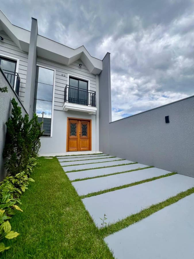 Casa Geminada com 2 quartos à Venda, Barra do Rio Cerro - Jaraguá do Sul - Casa Geminada em Barra do Rio Cerro, Jaraguá do Sul - à venda - Poffo Negócios Imobiliários