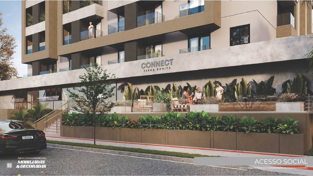 Connect Terra Bonita Studios Alto Padrão a partir de 31m² - Flat/Loft/Estúdio em Terra Bonita, Londrina - à venda - CINCO HOMESTAY LTDA