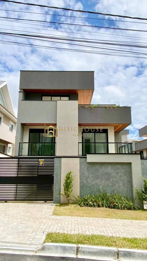 Venda Sobrado em Condomínio com 3 suites no Campina do Siqueira em Curitiba Pr - Sobrado em Campina do Siqueira, Curitiba - à venda - BlueHouse