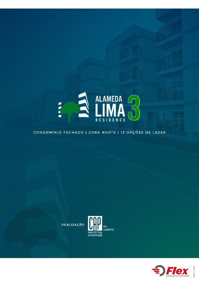 Alameda Lima Residence 3 - Apartamento em A Partir de R$ 179.900,00 - Minha Casa Minha Vida - FLEX CONSULTORIA IMOBILIÁRIA LTDA