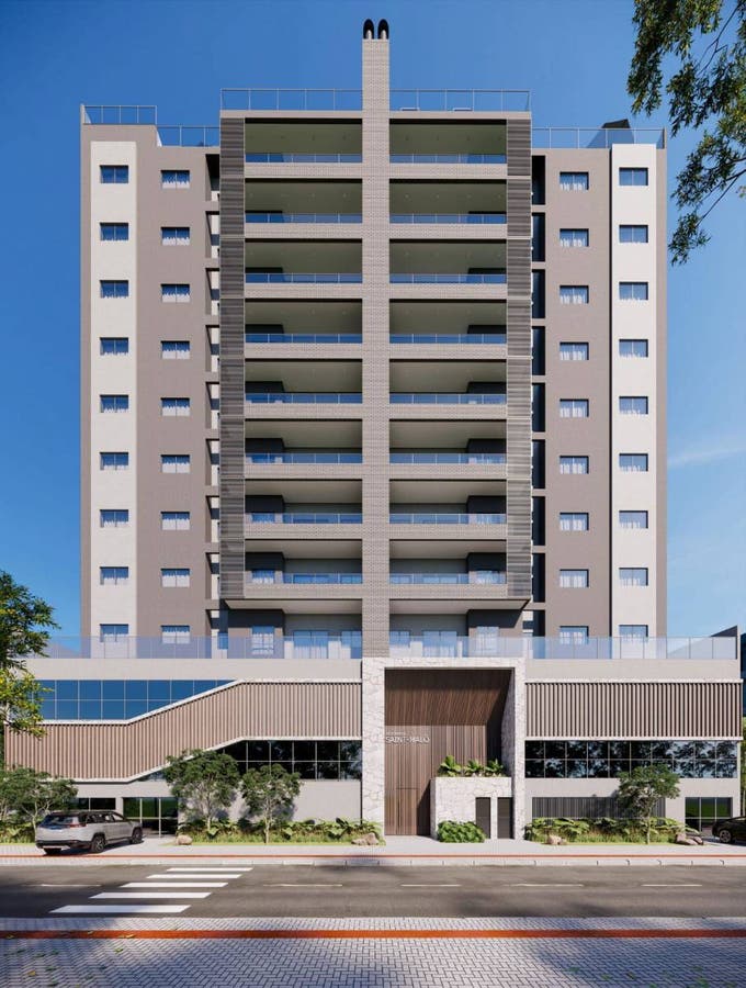 Lançamento! Apto - 2 Suítes - Sacada C/ Chur - 72 m² - Centro - Itajaí/SC - Apartamento em Centro, Itajaí - à venda - Denis Alexandre Imóveis