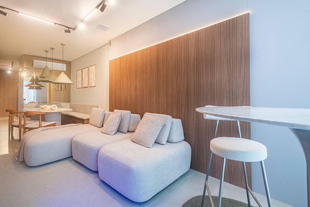 Apartamento mobiliado com 2 suítes e 1 vaga no Bairro Tabuleiro em Camboriú - Apartamento em Tabuleiro, Camboriú - à venda - Desc Imóveis