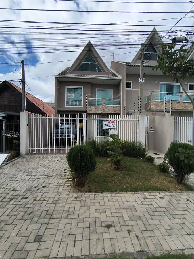 Sobrado Bairro Cajuru - Sobrado em Cajuru, Curitiba - à venda - EVALGRANDE CONSULTORIA IMOBILIARIA LTDA