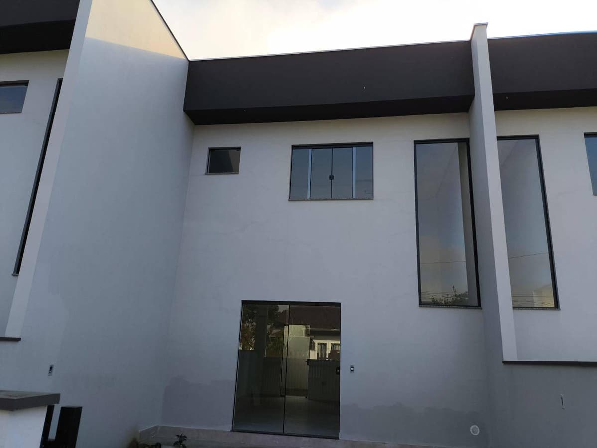 Casa Geminada Nova 3 Quartos em Nereu Ramos, Jaraguá do Sul | Churrasqueira - Casa Geminada em Nereu Ramos, Jaraguá do Sul - à venda - Franco Imóveis