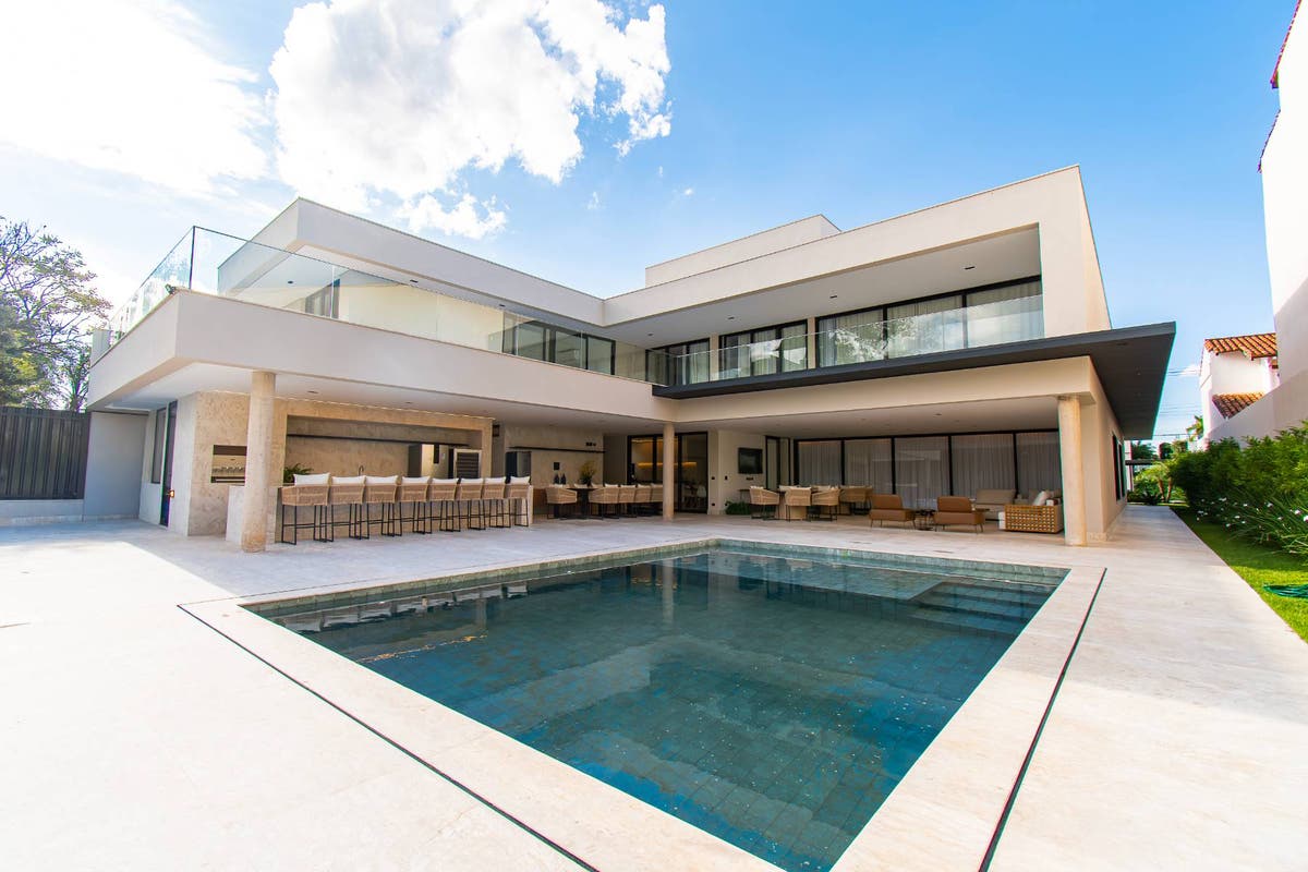 CASA SHIS QI 15 LAGO SUL 5 SUÍTES 4 VAGAS ELEVADOR MOBILIADA NOVA - Casa em Setor de Habitações Individuais Sul, Brasília - à venda - Bloco imobiliária LTDA