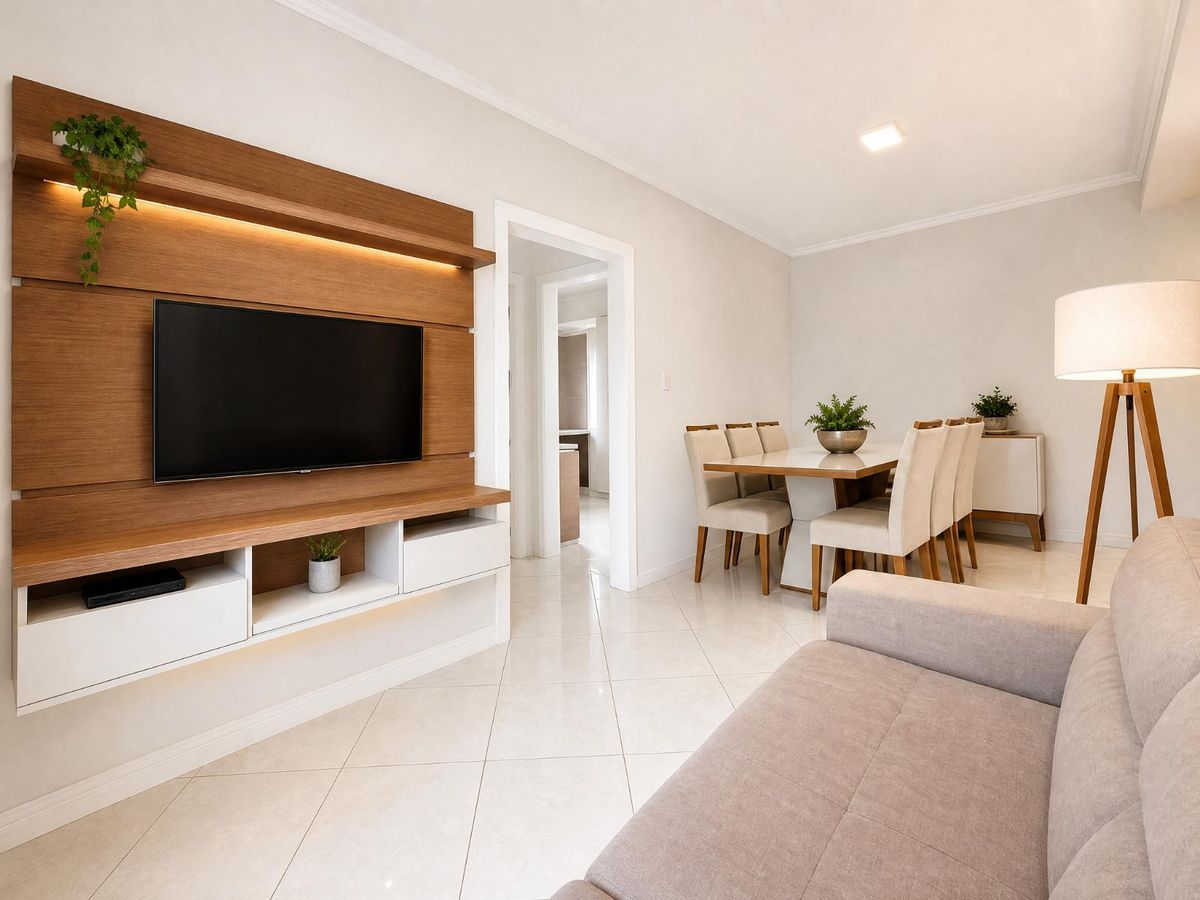 Apartamento - Venda - 02 dormitórios - 75m2 - Semi Mobiliado - Estrada Boa Esperança - Residencial Esperança - Fundo Canoas - Rio do Sul - Apartamento em Fundo Canoas, Rio do Sul - à venda - Cifra Imóveis e Empreendimentos Imobiliários