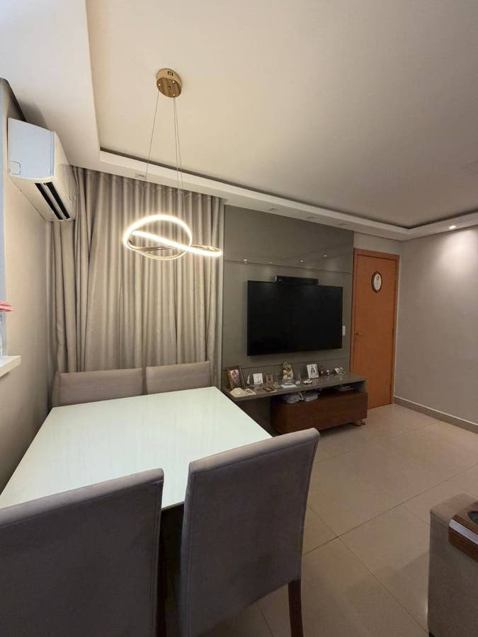 Vende-Se Apartamento Semi Mobiliado Condomínio Chapada dos Campos - Apartamento em Glória, Várzea Grande - à venda - Prime House Inteligência Imobiliária