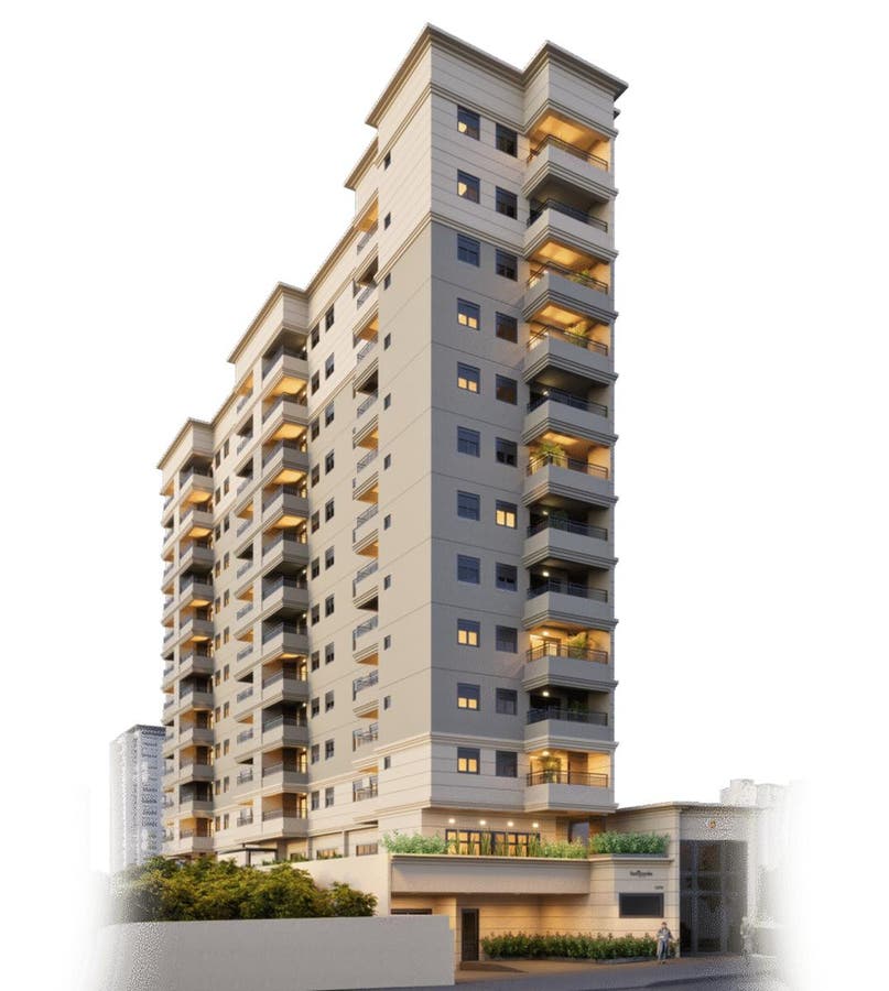 Horizonte Jardim | Construtora Fratta | 43 metros | 02 dormitórios | varanda | suíte | 01 vaga - Apartamento em Jardim, Santo André - à venda - SEGUNDO IMÓVEL