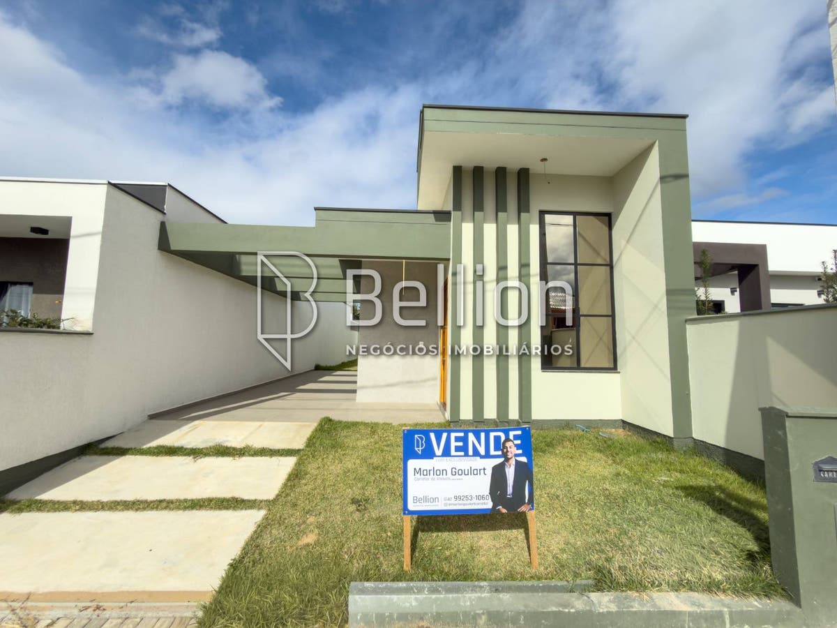 Casa Nova à Venda no Residencial Altha I em Indaial | 3 Quartos, Suíte - Casa em Benedito, Indaial - à venda - Bellion Negocios Imobiliarios LTDA