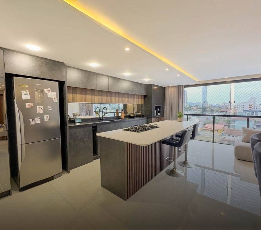 Apartamento Semimobiliado com 3 Suítes, Centro - Apartamento em Centro, Jaraguá do Sul - à venda - IMOB Imóveis