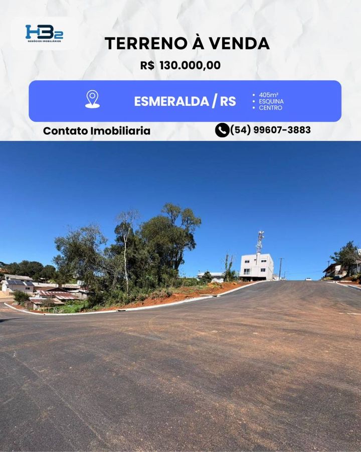 Terreno Urbano - Lote/Terreno em Centro, Esmeralda - à venda - HB2 NEGOCIOS IMOBILIARIOS LTDA