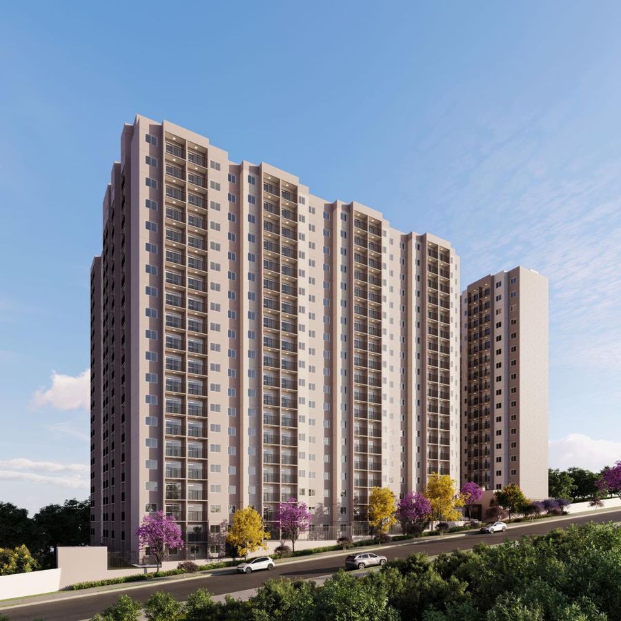 Residencial Duetto São Domingos | Construção | 35 metros | 02 dormitórios | com varanda | sem vaga - Apartamento em Jardim Santo Elias, São Paulo - à venda - SEGUNDO IMÓVEL